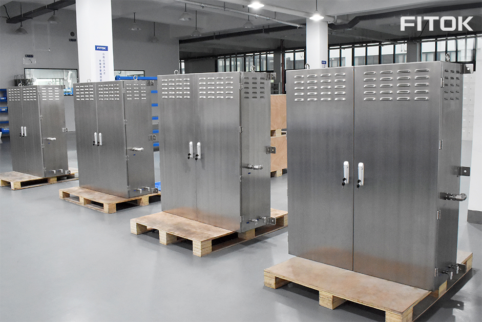 Gasregelpanels