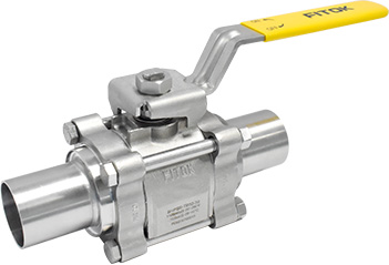 BHP Series 3-Piece High Purity Ball Valves