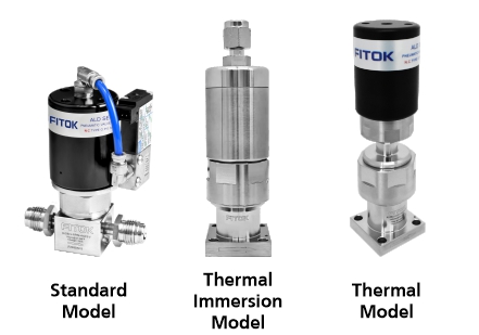 Atomic Layer Deposition Diaphragm Valves ALD Series