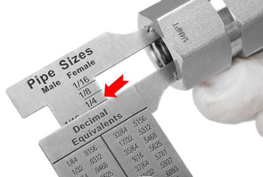 Measuring Female Threads