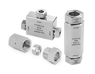 FITOK Medium Pressure Cone and Thread Fittings, 20M Series Product Image