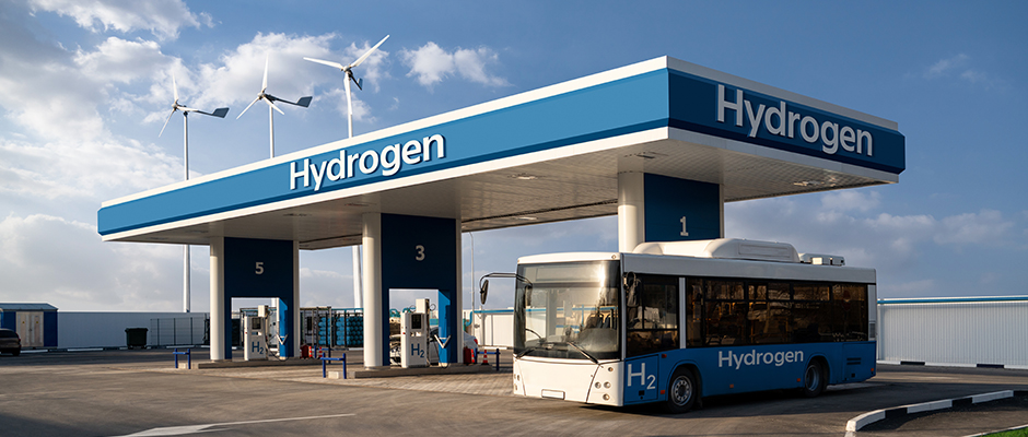 FITOK Fittings and Valves in hydrogen fuel cell vehicle and hydrogen refueling station application diagram