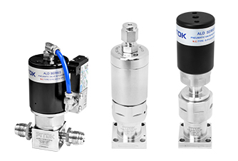 Atomic Layer Deposition Diaphragm Valves ALD Series