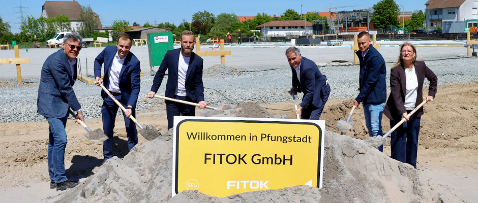 FITOK GmbH Celebrates Groundbreaking of New Facility in Pfungstadt