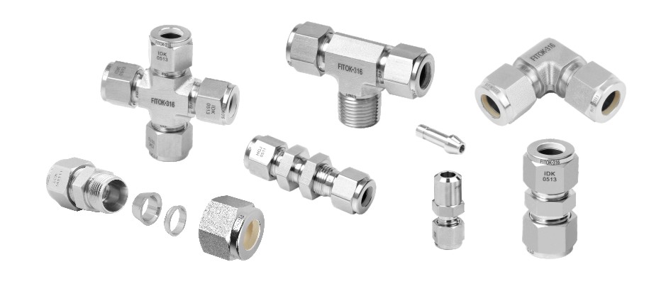 Double Ferrule Tube Fittings 6D Series