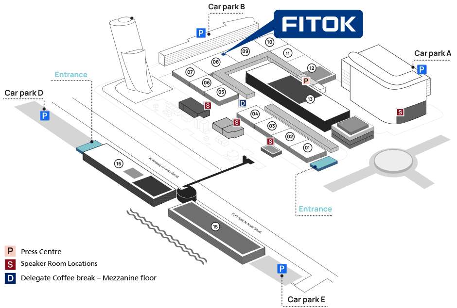 FITOK booth 8953 floor plan, ADIPEC 2026